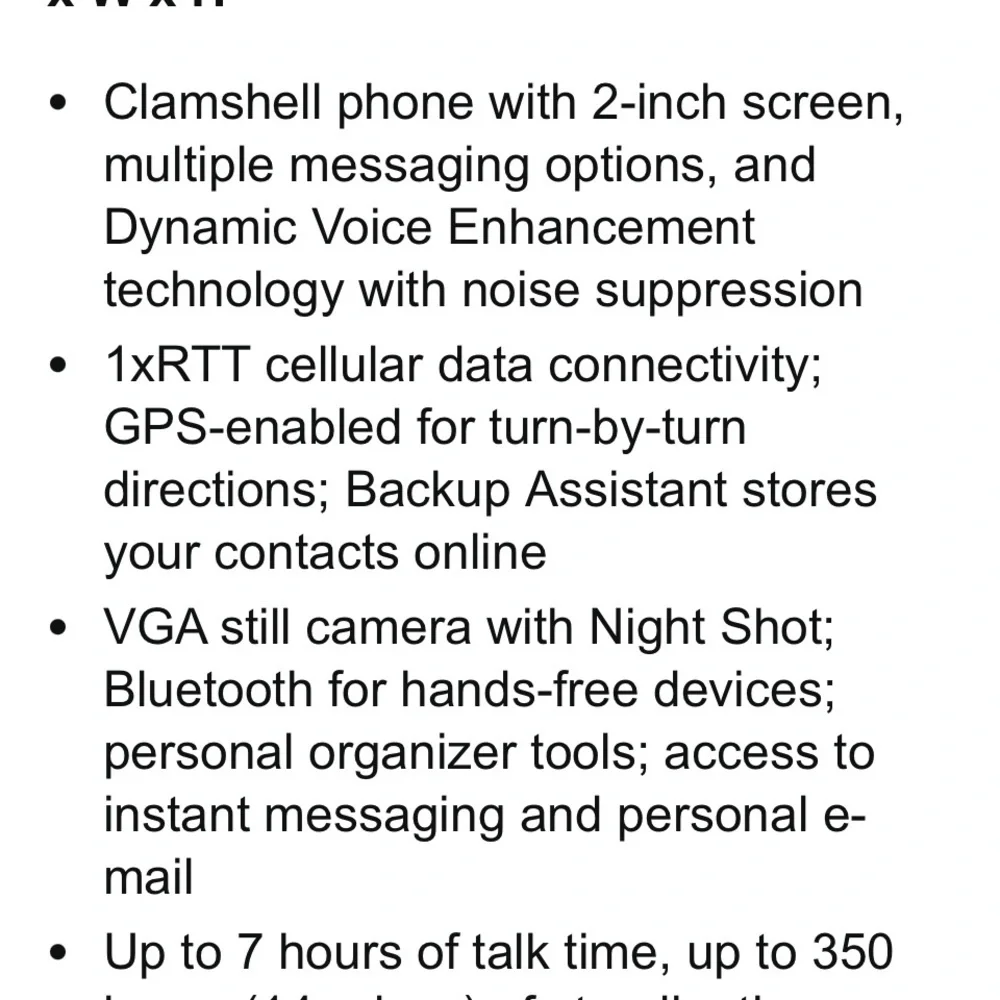 Samsung Gusto 2 flip phone, model SCH-U365, for the Verizon network.